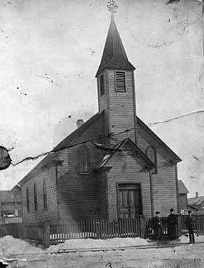 Original St. Mary's Cathedral Structure