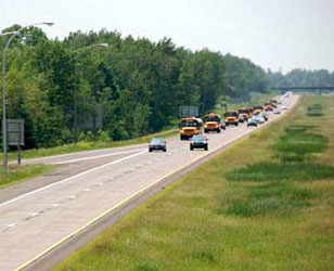 Bus Ride to McGregor, Minnesota